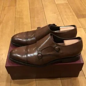 Armando Double Monk Strap Shoe.  To Boot New York by Adam Derrick To Boot NewYork | Shoes | Armando Double Monk Strap Shoe To  main image 4